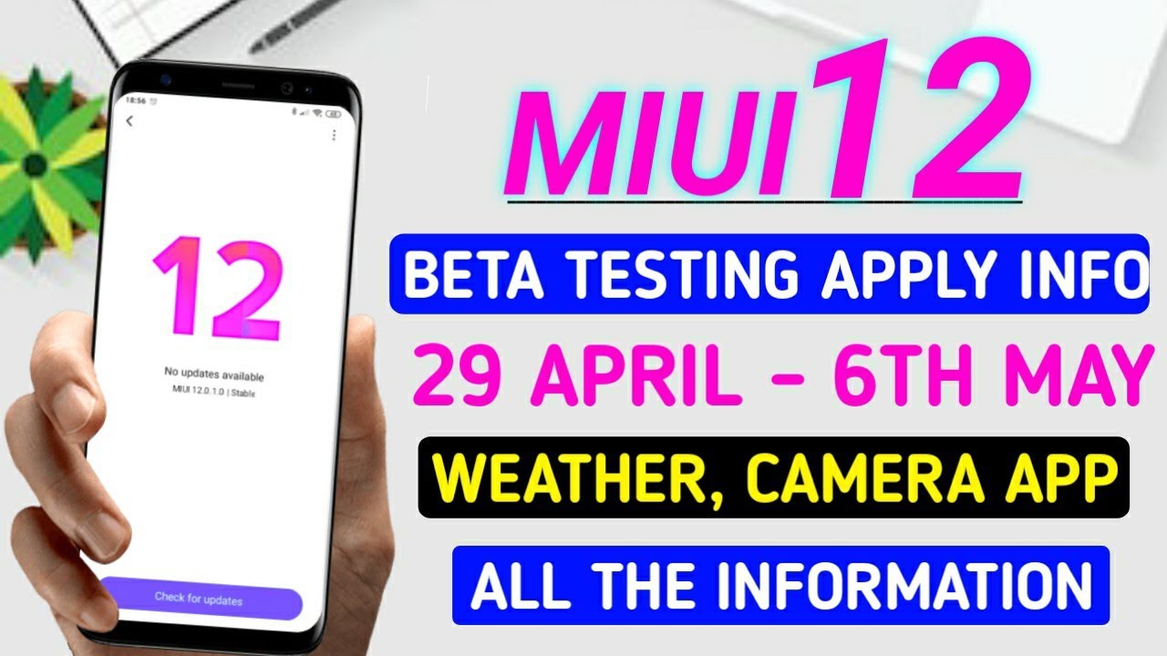 MIUI 12 APPLY BETA TESTING | NEW CAMERA & WEATHER APP INTERFACE | TRUE OR FAKE  | MIUI  12
