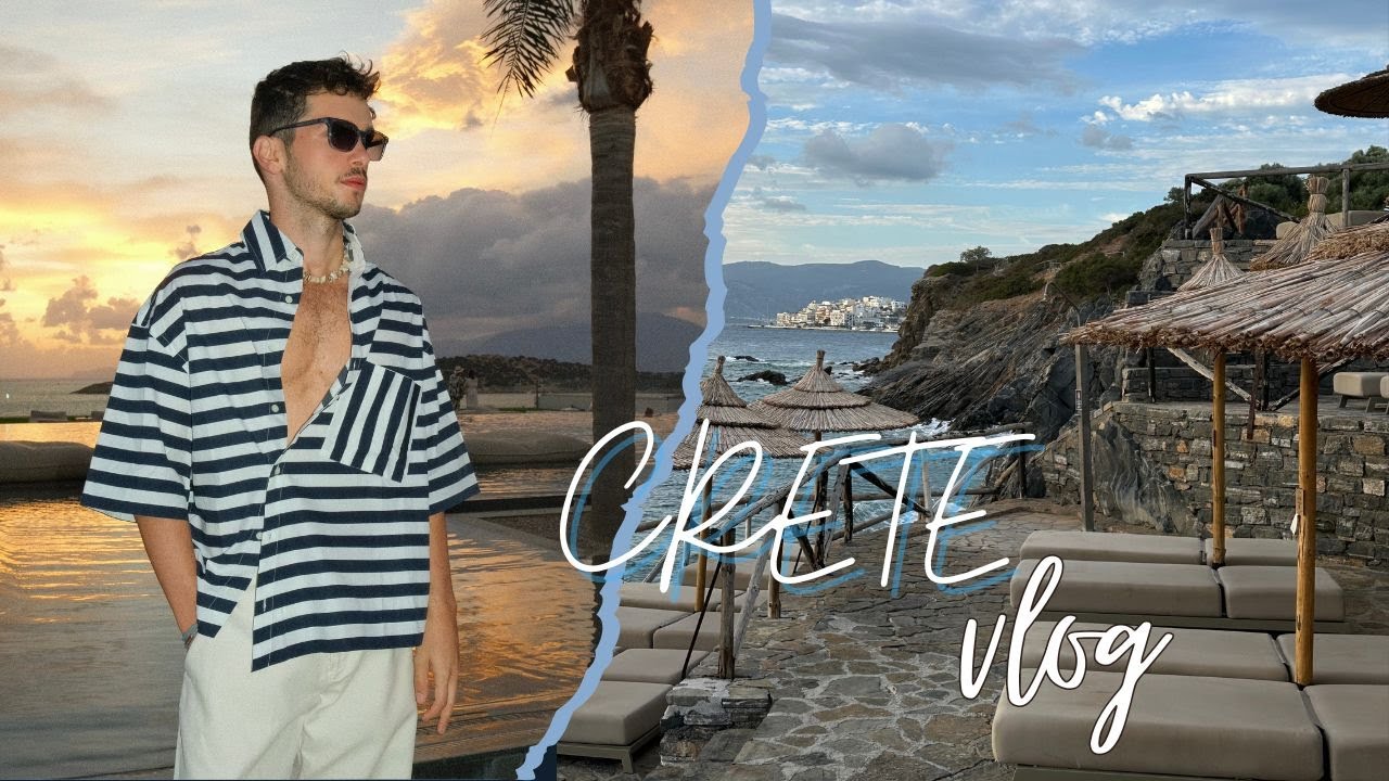 CRETE VLOG - STAYING IN THE MOST BEAUTIFUL HOTEL