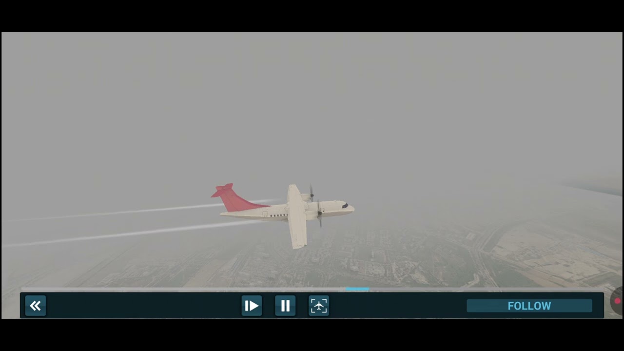 Flight Alliance Air ATR 42                        SIMPLE TAKEOFF    Delhi    🛫     Bhatinda