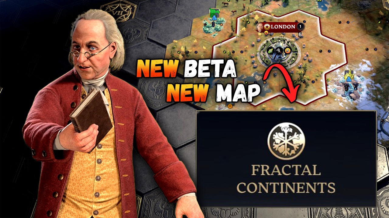 Новая бета-версия, новая карта, новая Civ 7!
