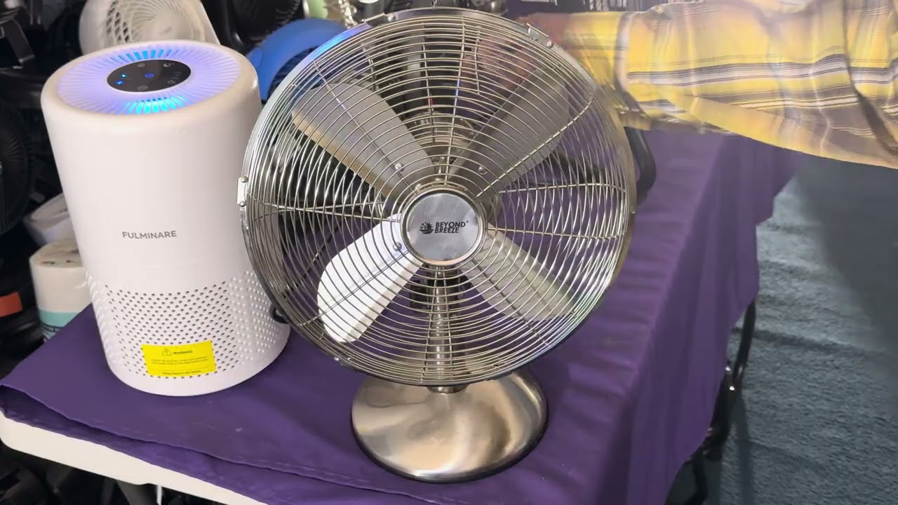 12 inch retro beyond breeze desk fan ￼