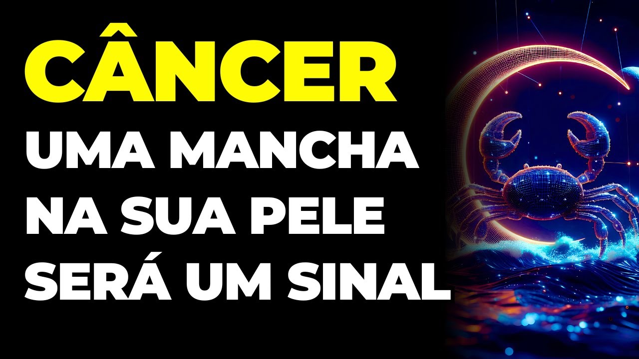 CÂNCER: 😢 UMA MANCHA NA SUA PELE SERÁ UM SINAL | NÃO IGNORE | VOCÊ VAI SE ARREPENDER...