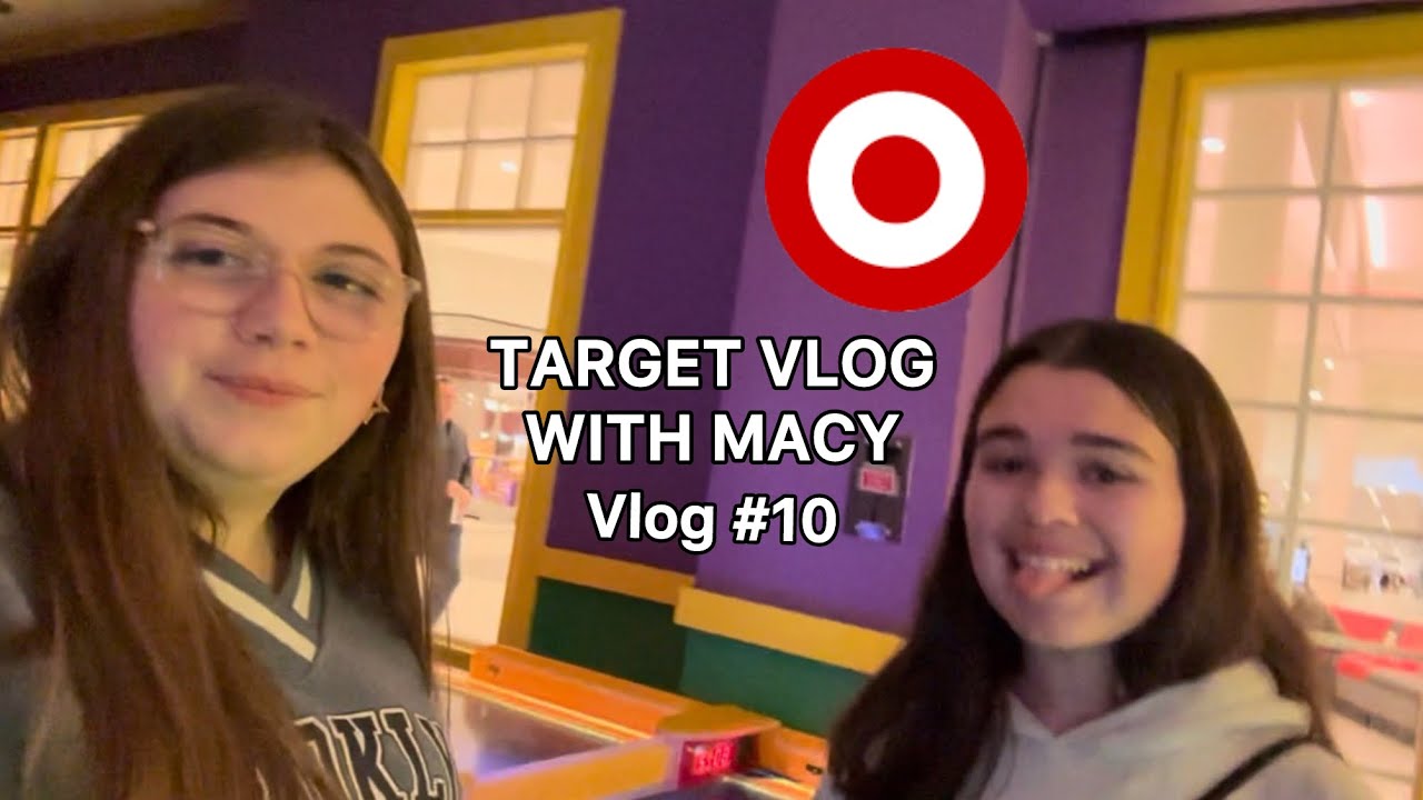 Target Vlog with Macy! (Vlog #10)
