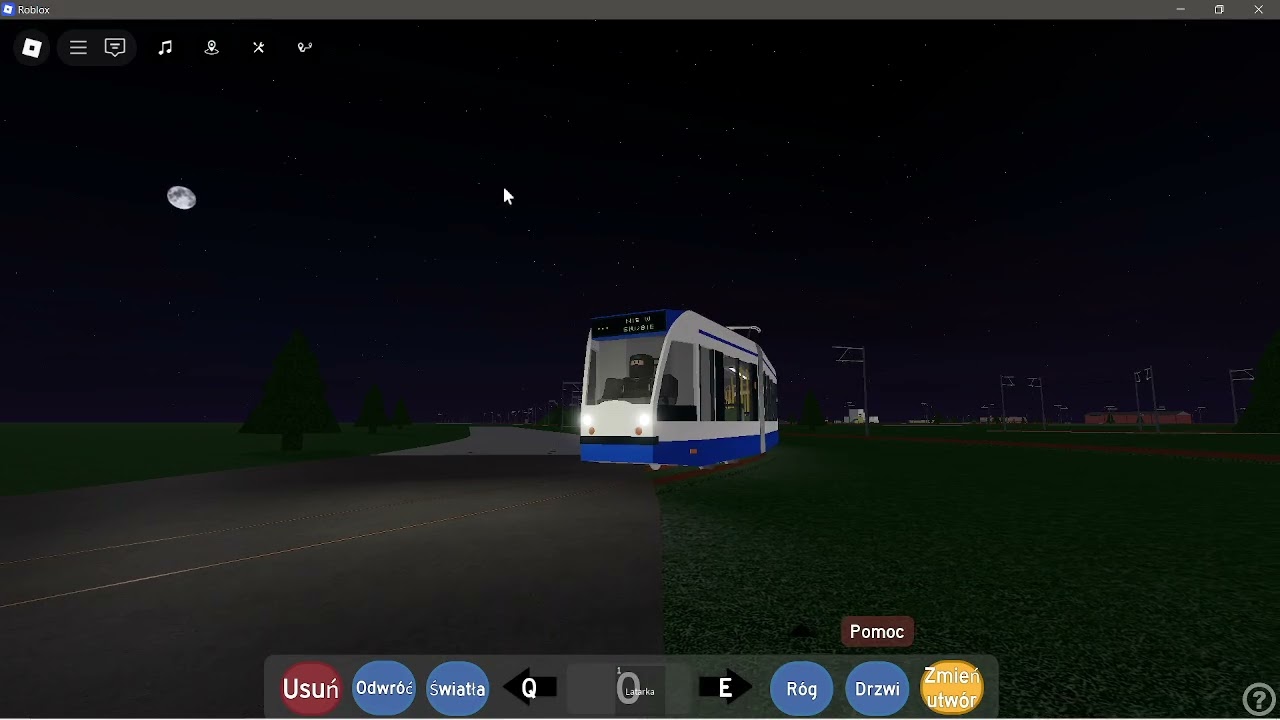Gram w miejsce testowania tramwajów i autobusów