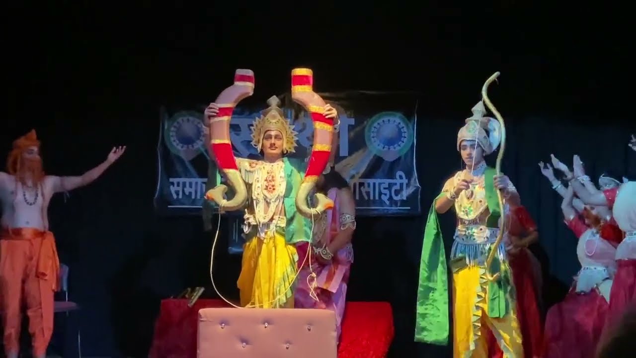 Laxman ka krodh- Svayamvar Stage Act - Saathi Samaaj Utthaan Welfare Society. #ramleela #stageshow