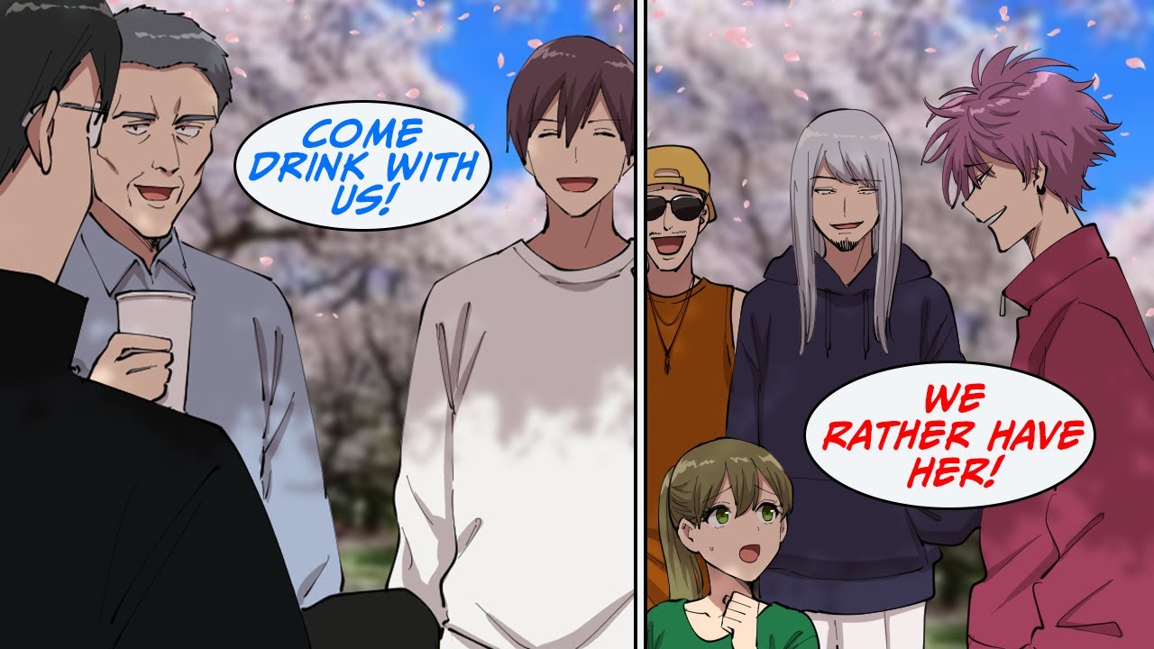 Helped out a woman who was being hit on at the park, but then… [Manga Dub]