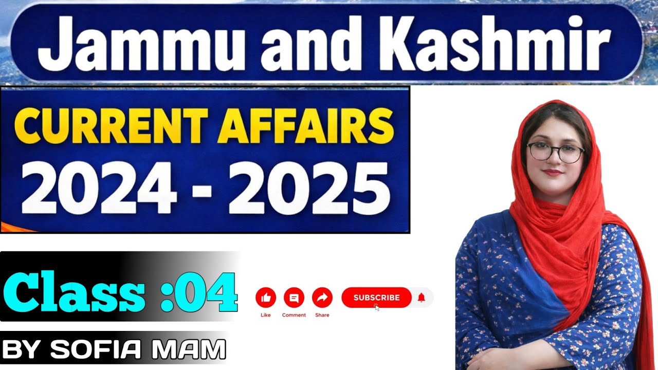 J&k Current Affairs 2025 | Govt Schemes & Portals | Jkssb Junior Assistant | FAA |Jkp Constable Exam