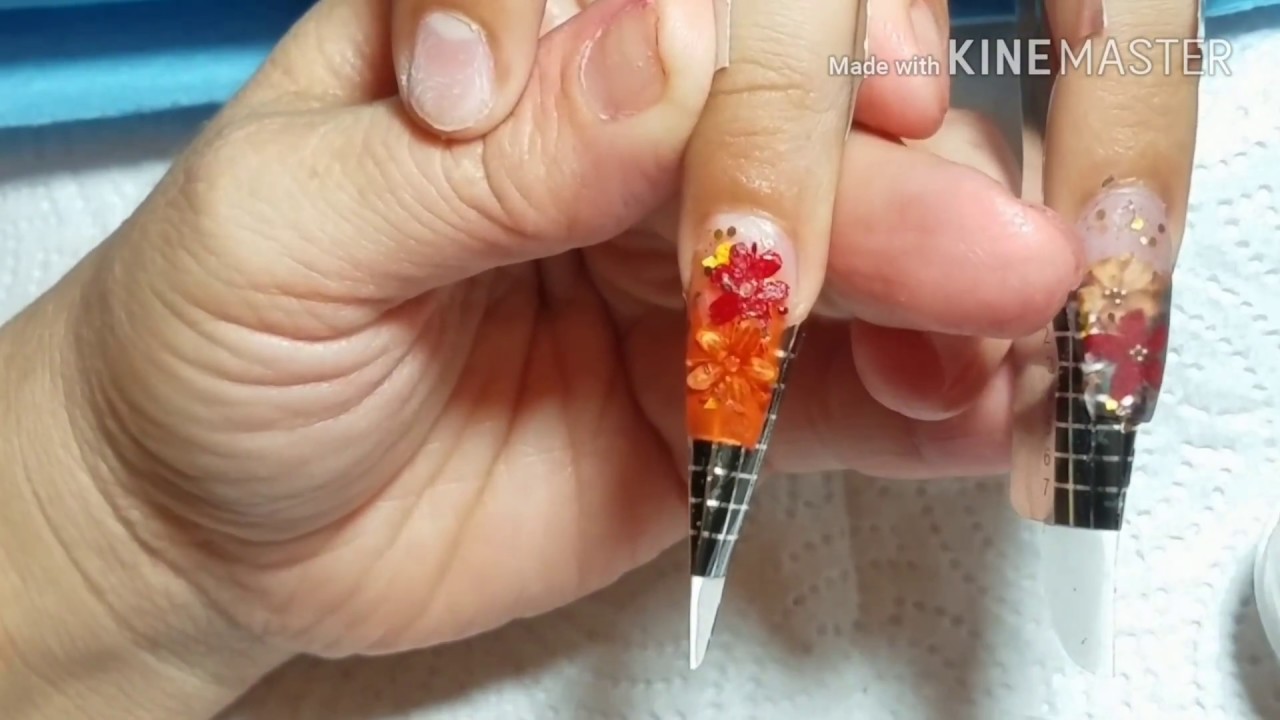 Uñas Decoración Otoño.