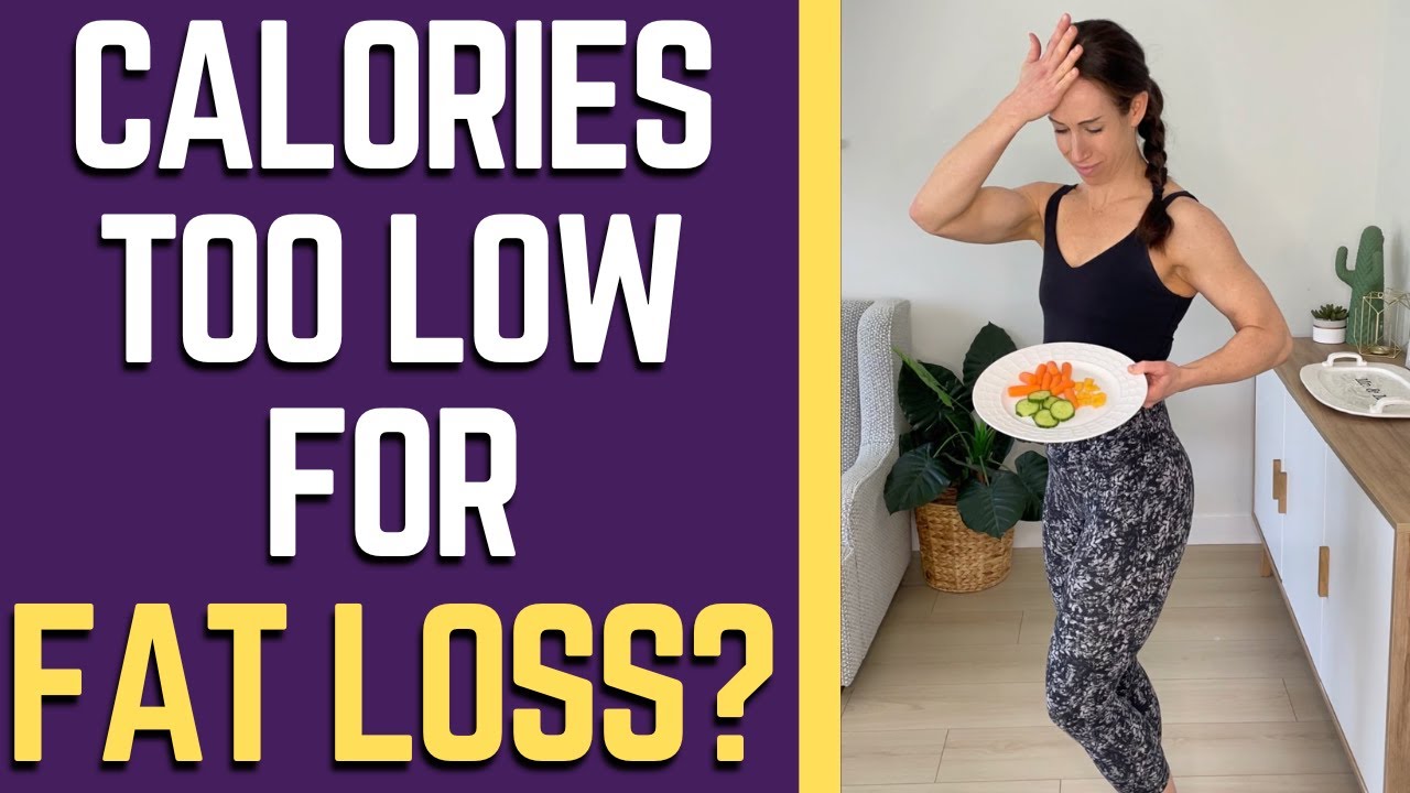CALORIE DEFICIT DIET | 5 SIGNS You Aren't Eating Enough For FAT LOSS