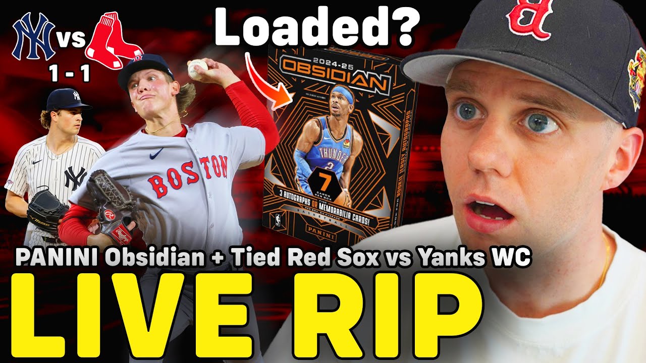 RIP NIGHT: RED SOX vs YANKEES GAME 3 & OBSIDIAN BASKETBALL