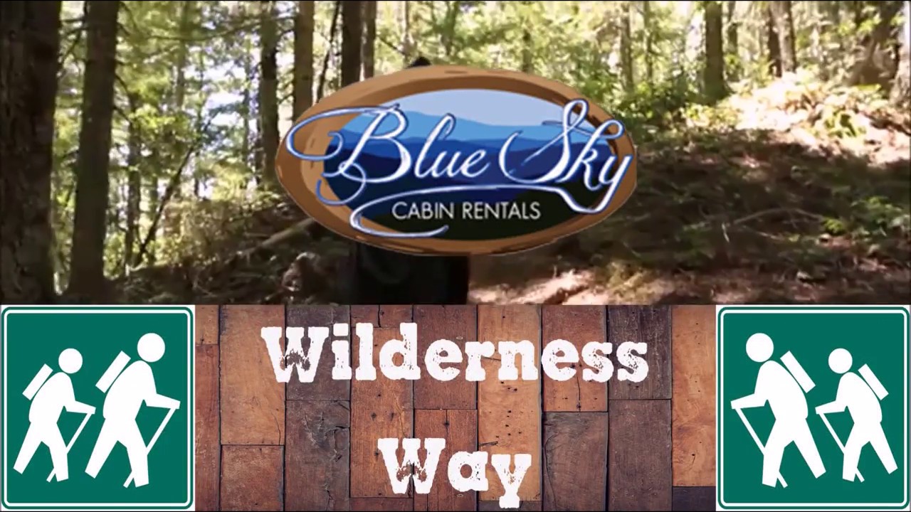 Hiking Friendly Cabin Rental - Blue Sky Cabin Rentals - WIlderness Way