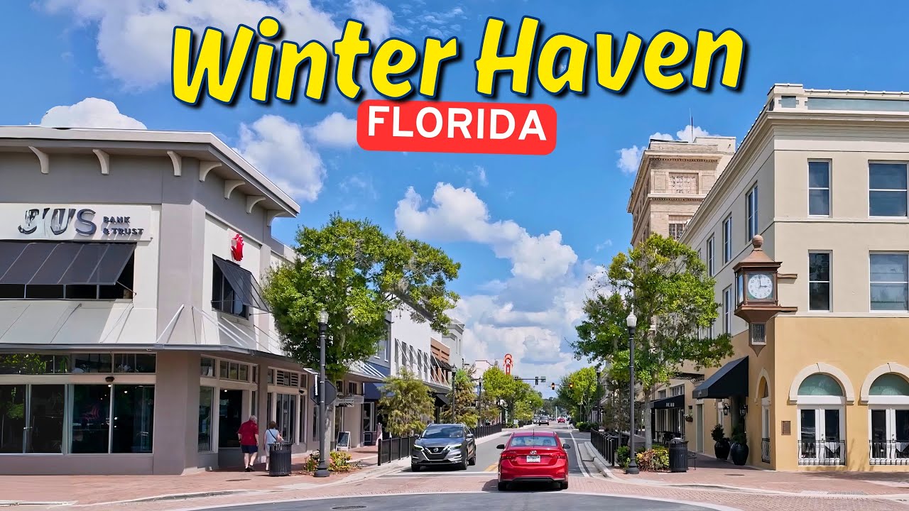 Driving Through Winter Haven Florida