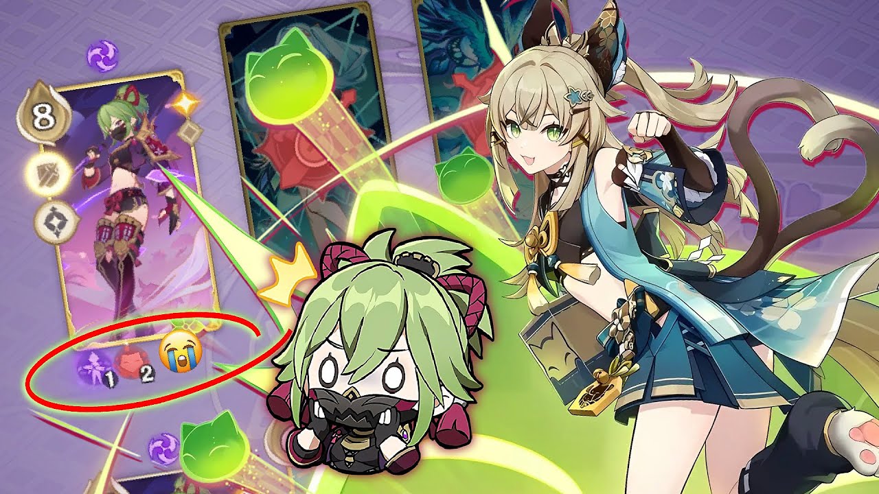 POV: you don't pay attention to Kirara's seeds | Genshin Impact TCG