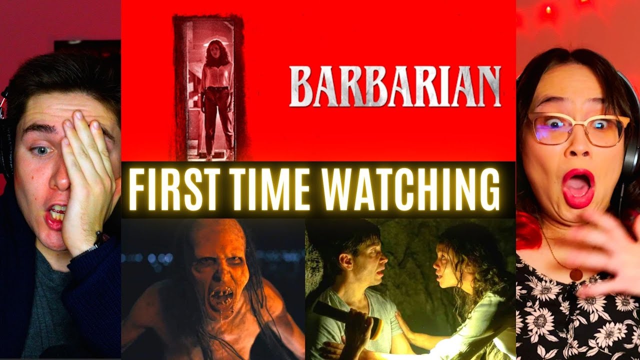 REACTING to *Barbarian (2022)* SO DISTURBING!!! (First Time Watching) Horror Movies