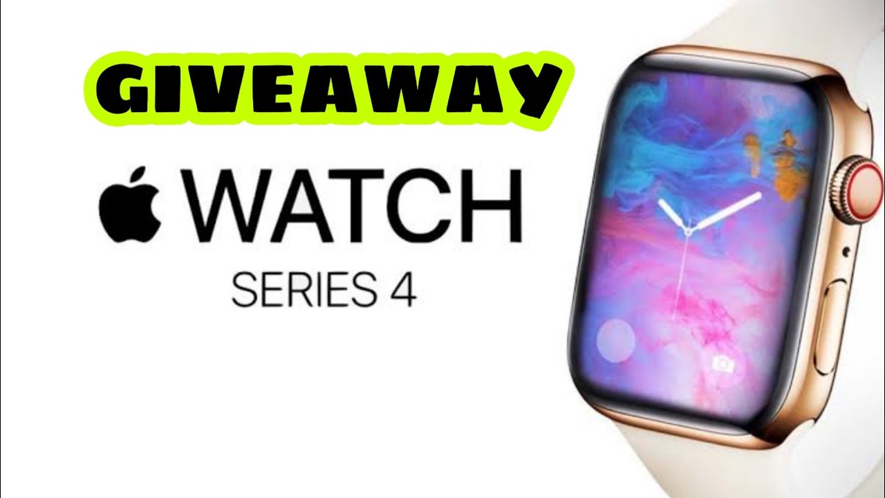 Apple watch series 4 unboxing and Giveaway