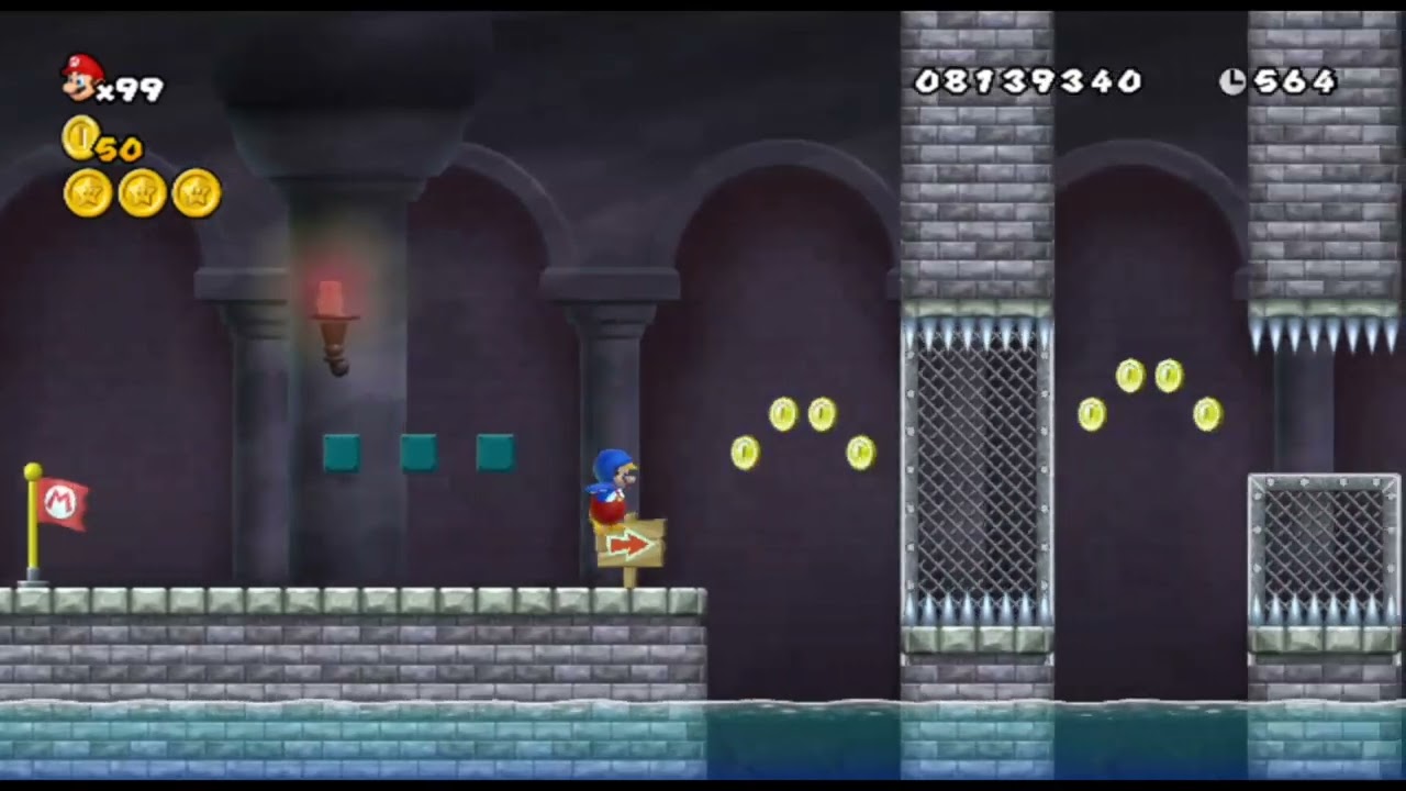 - NoutR * NSMBWii Mod 4-Castle Showcase