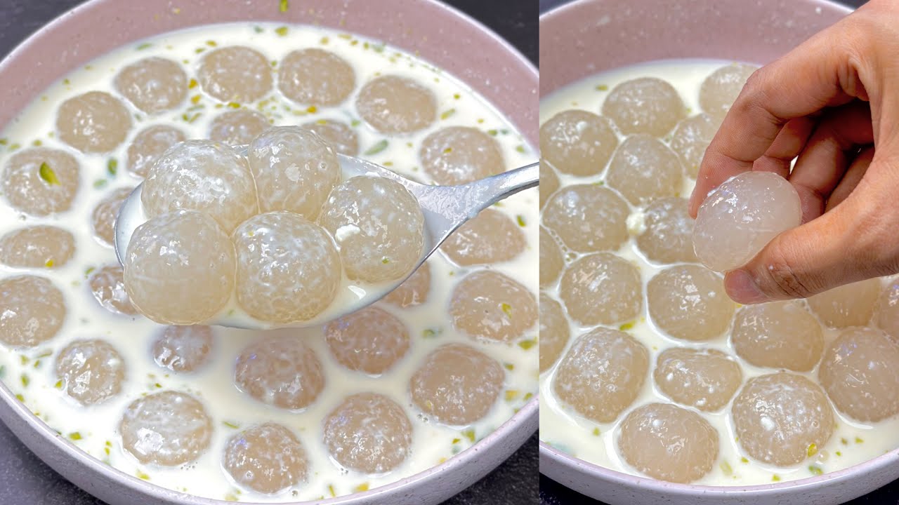 এই গরমে কলিজা ঠান্ডা করার মতো সাবুদানার রসমালাই তৈরির একদম নতুন রেসিপি | Sabudana Dessert Recipes |