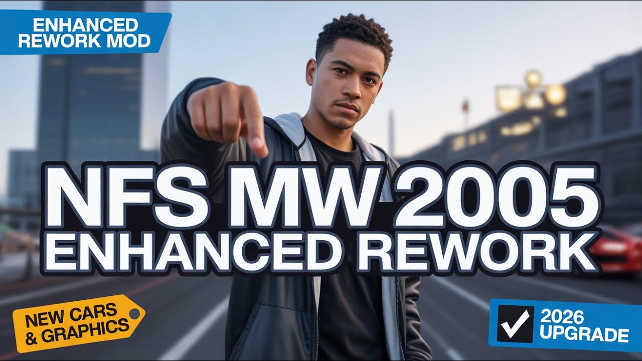 Мод NFS Most Wanted (2005) Enhanced Rework – новый сюжет, улучшенная графика и больше машин (2026)