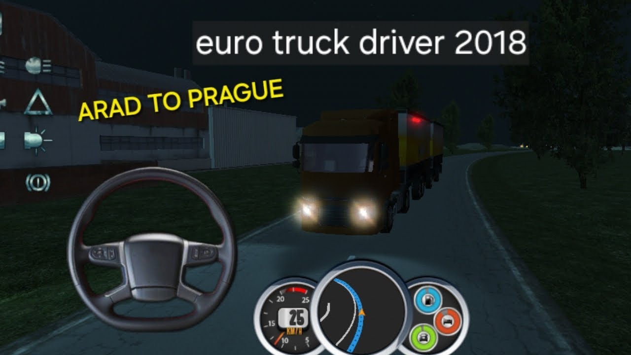 Euro truck driver 2018 (ARAD TO PRAGUE) gameplay