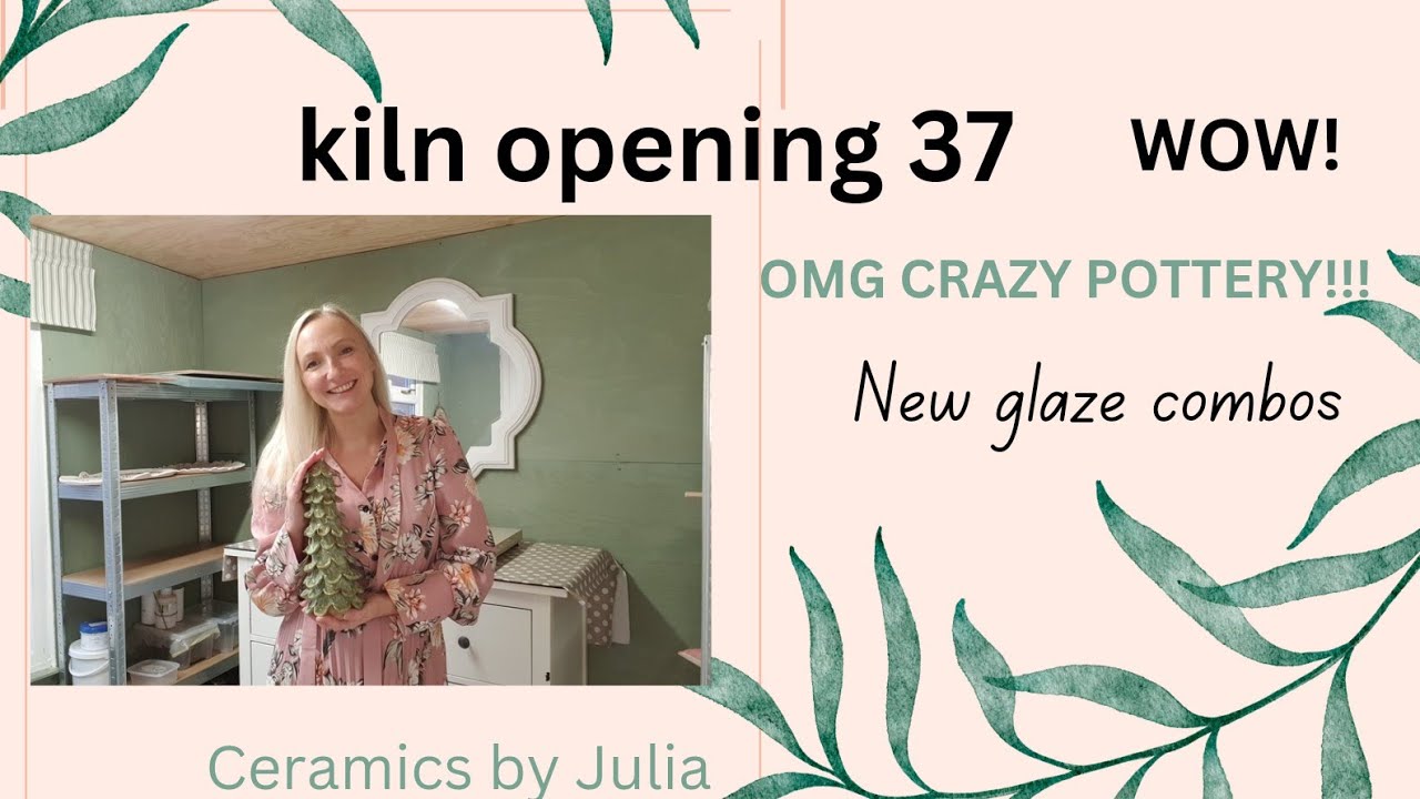 37. kiln opening! with some AMAZING! new inspirations! WOW!! @AMACOBrent @speedball_art