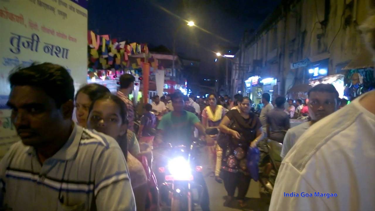 India Goa Margao market