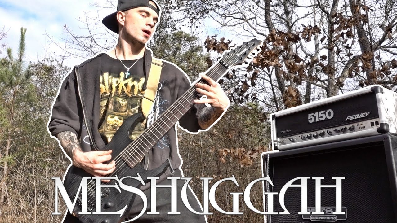 MESHUGGAH - LETHARGICA GUITAR COVER - STAY METAL RAY