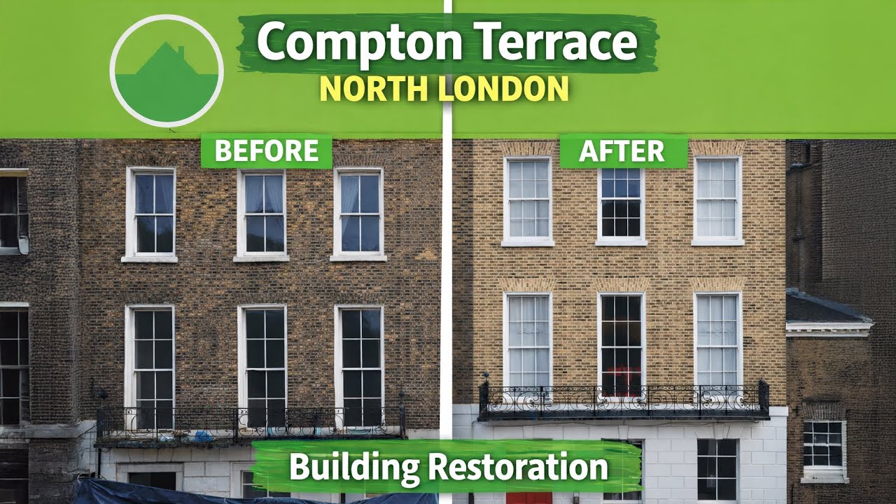 Grade II Listed Georgian Restoration | Compton Terrace London Project | Environ Property Services