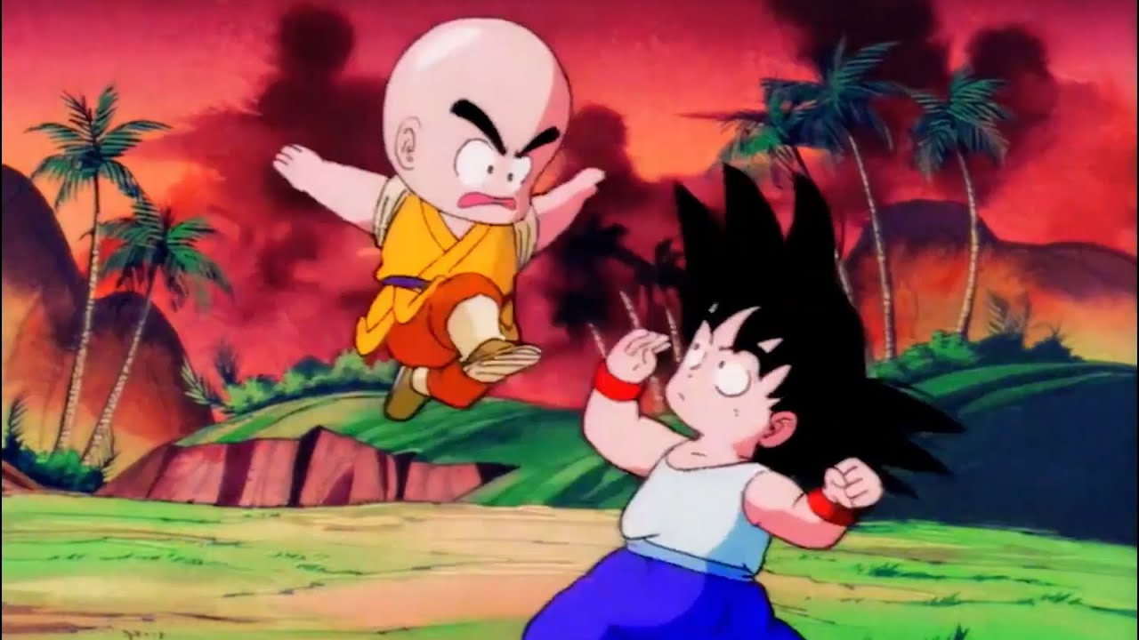 ドラゴンボール ►クリリン、不老仙の試験で悟空を出し抜く►Dragon Ball Anime English Subtitle