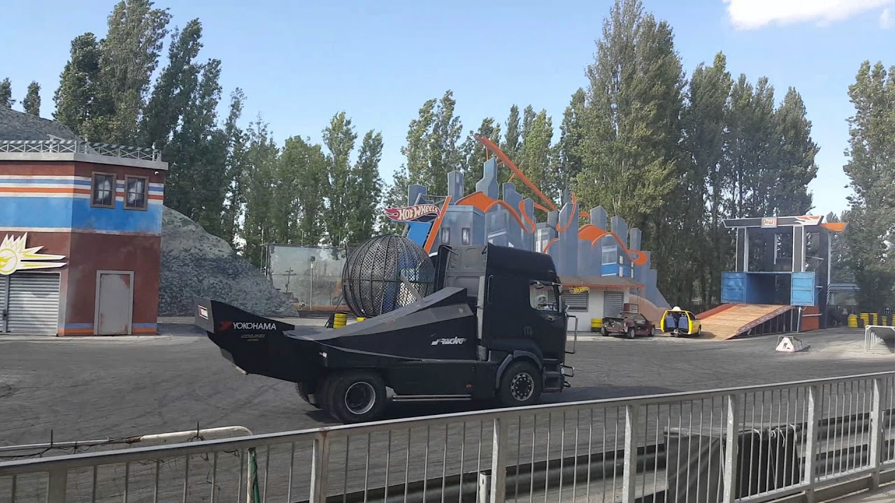 Itálie Mirabilandia Stunt Show Hot Wheels 2.9.2017