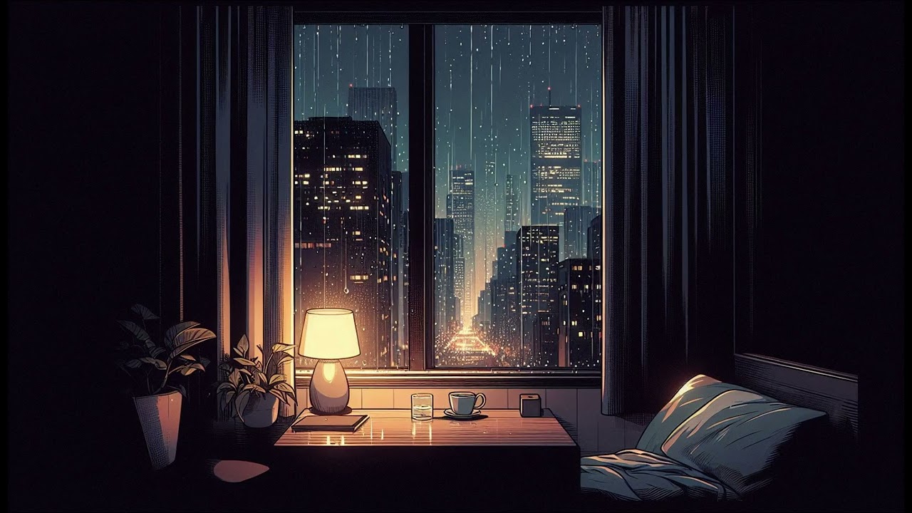 Midnight Lofi 🌌 for Undisturbed Focus
