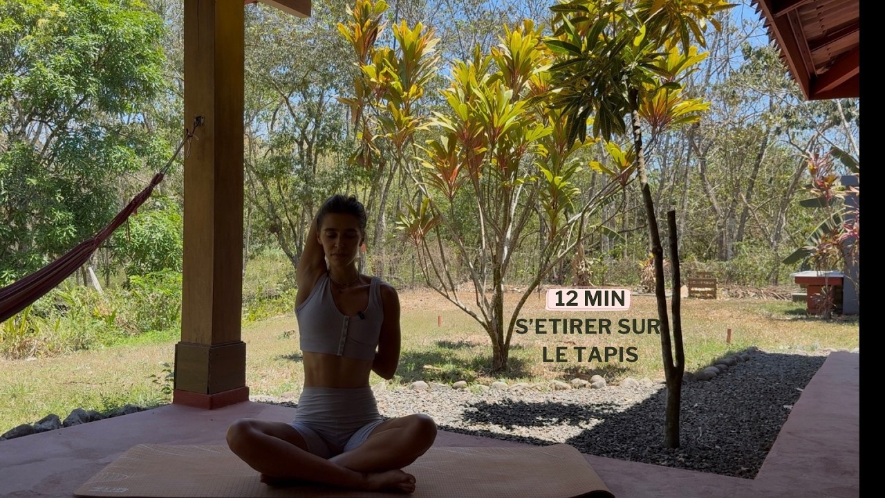 Yoga doux｜12 minutes assises pour s'étirer en profondeur