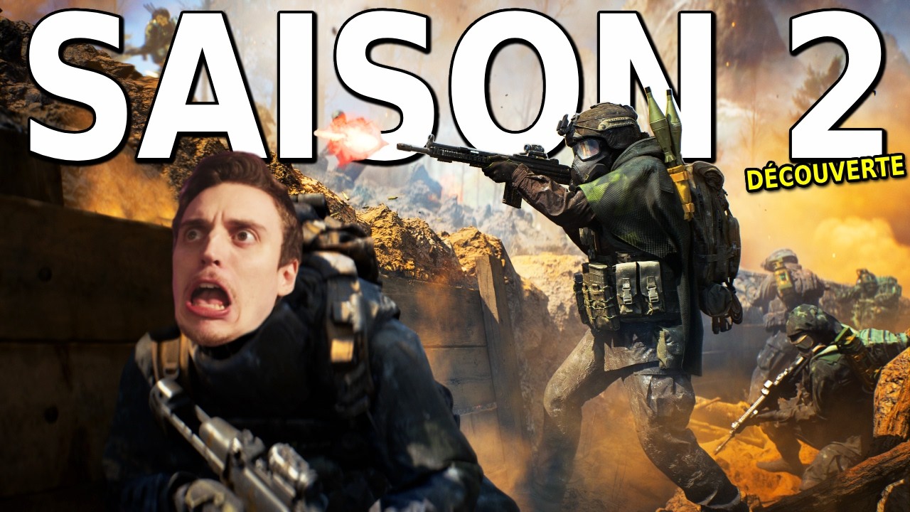 DÉCOUVERTE de la SAISON 2 - La NOUVELLE MAP est-elle bien? | Battlefield 6