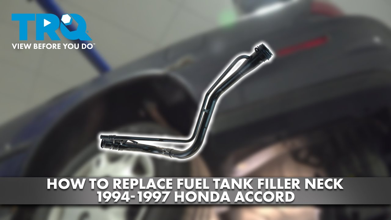 Как заменить заливную горловину топливного бака Honda Accord 1994-1997 годов