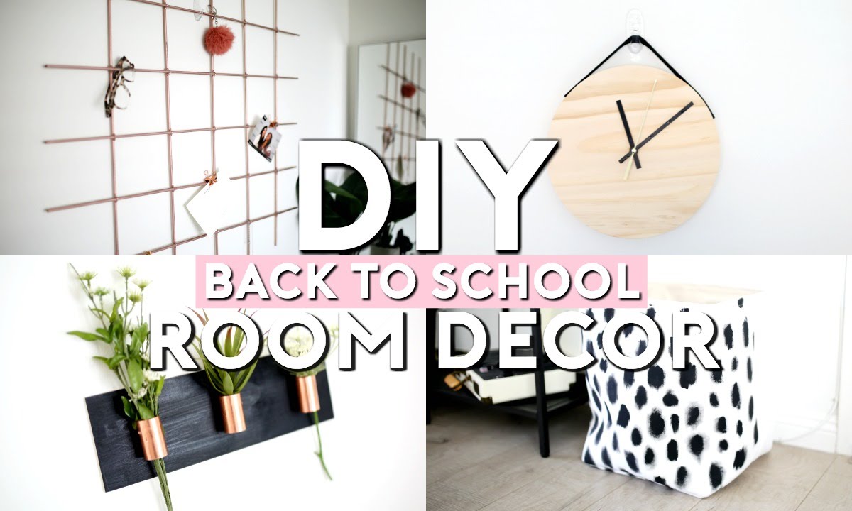 DIY Back To School Room Decor & Organization!