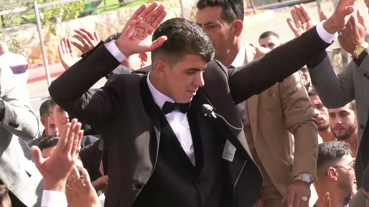 الفنان باسل جبارين استقبال العريس رايق ابو عمر -جماعين