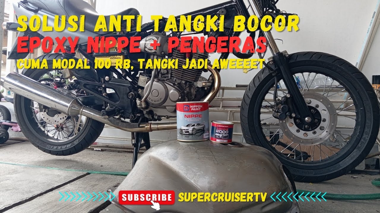 Epoxy Nippon Paint | Solusi Anti Karat Buat Tangki Motor