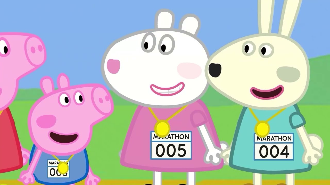 Peppa & George Compete in the Kite Contest 🪁😂 | Peppa Pig Funny Animation