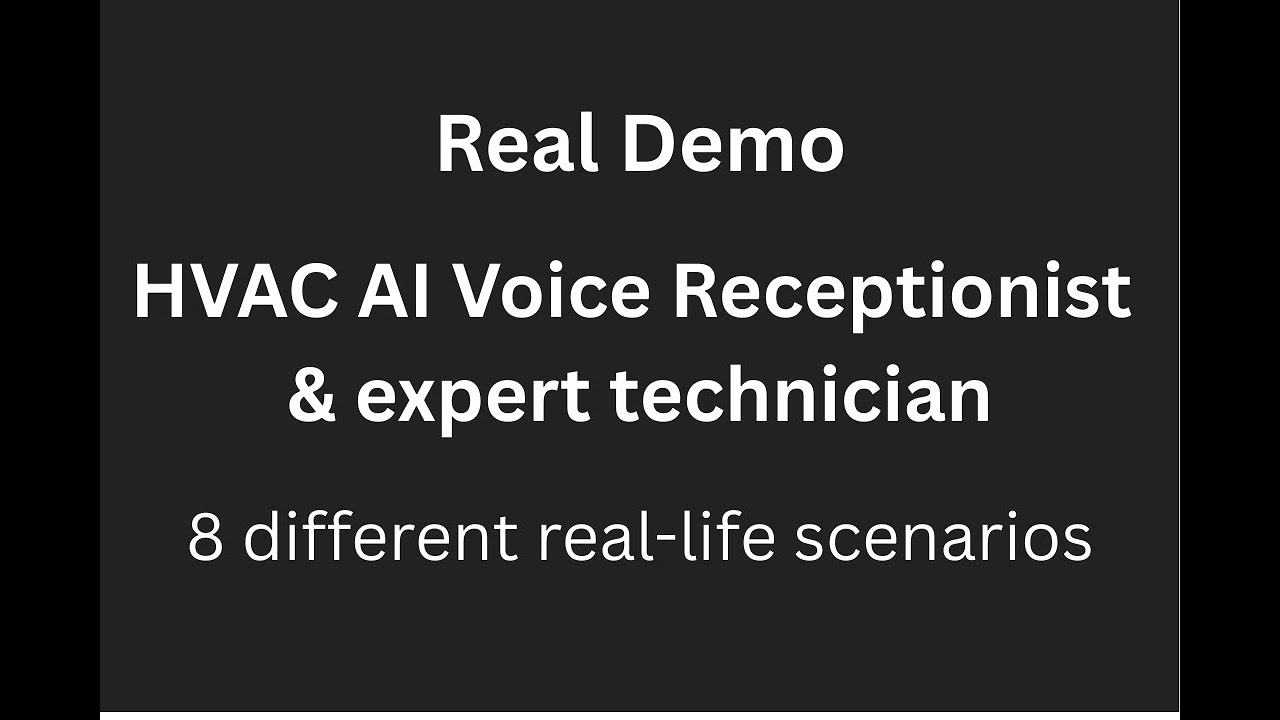 🤖My HVAC AI Voice Agent Handles Angry Calls, Emergencies, Troubleshooting & High-Ticket (Real Demos)