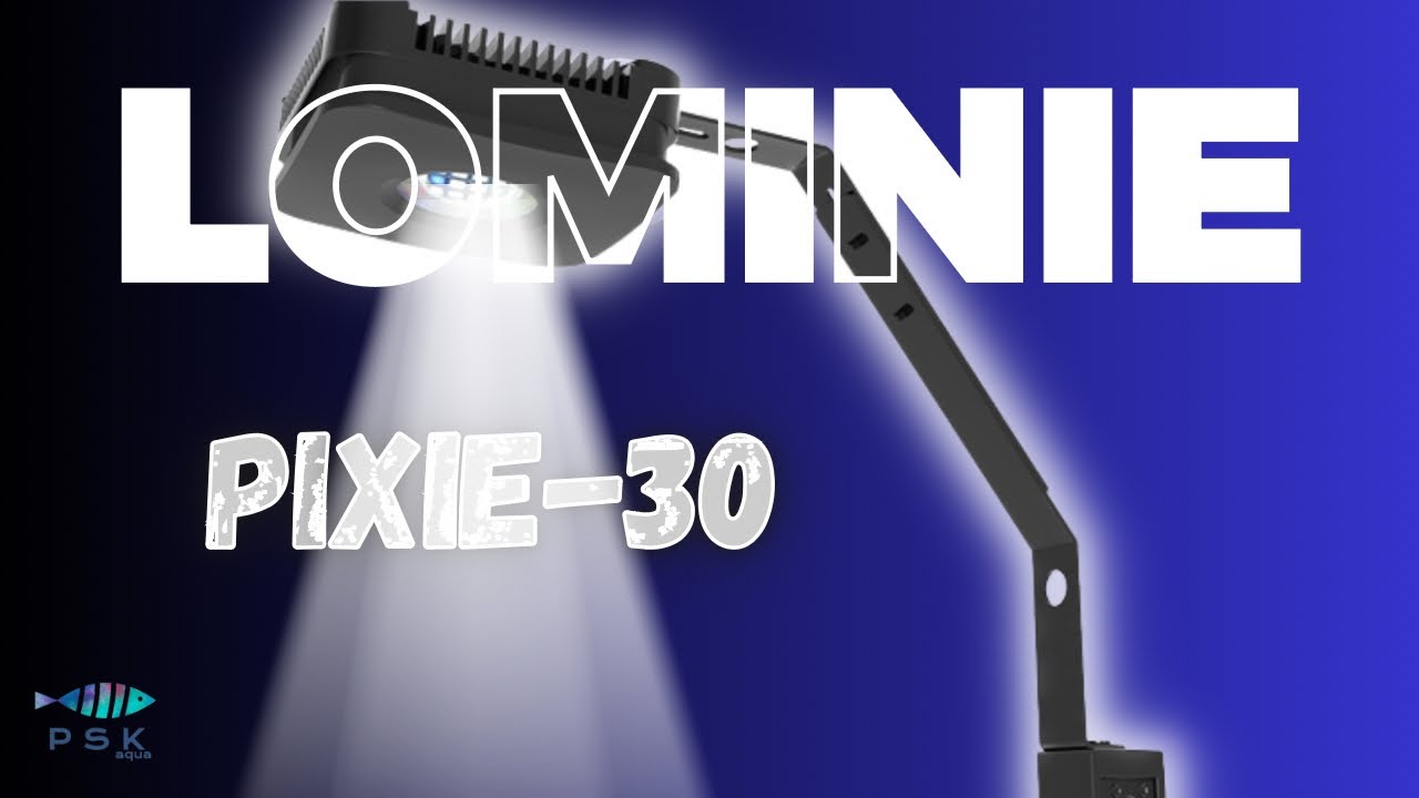 THE ULTIMATE AQUARIUM LIGHT - LOMINIE PIXIE-30 | Unboxing and set up | PSKAQUA
