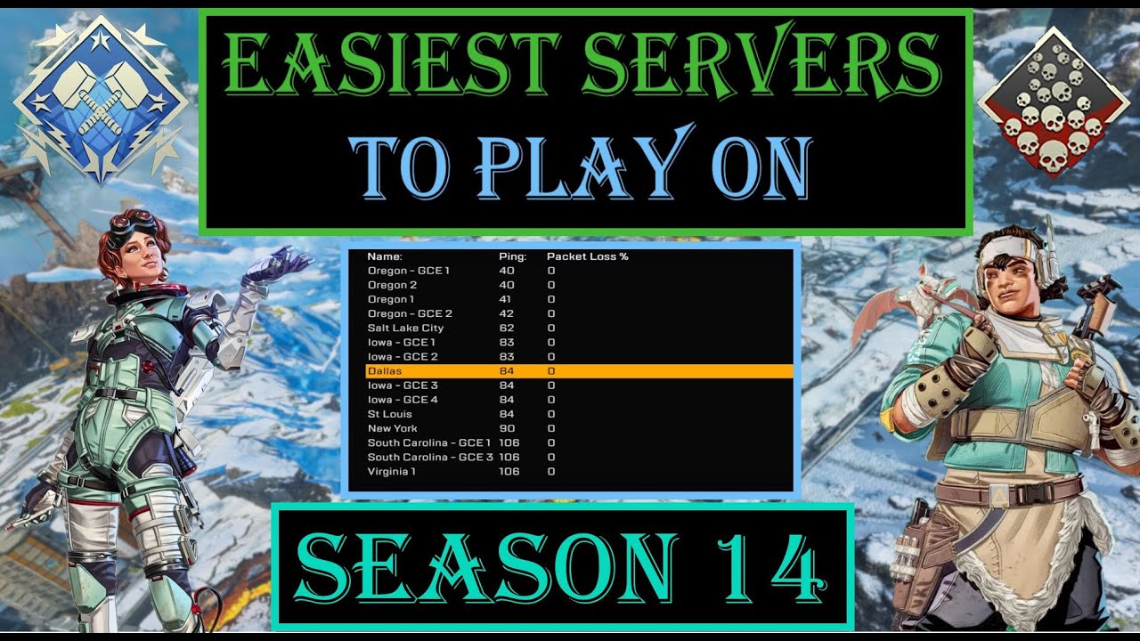 EASIEST Servers To Play On In Apex Legends Season 14