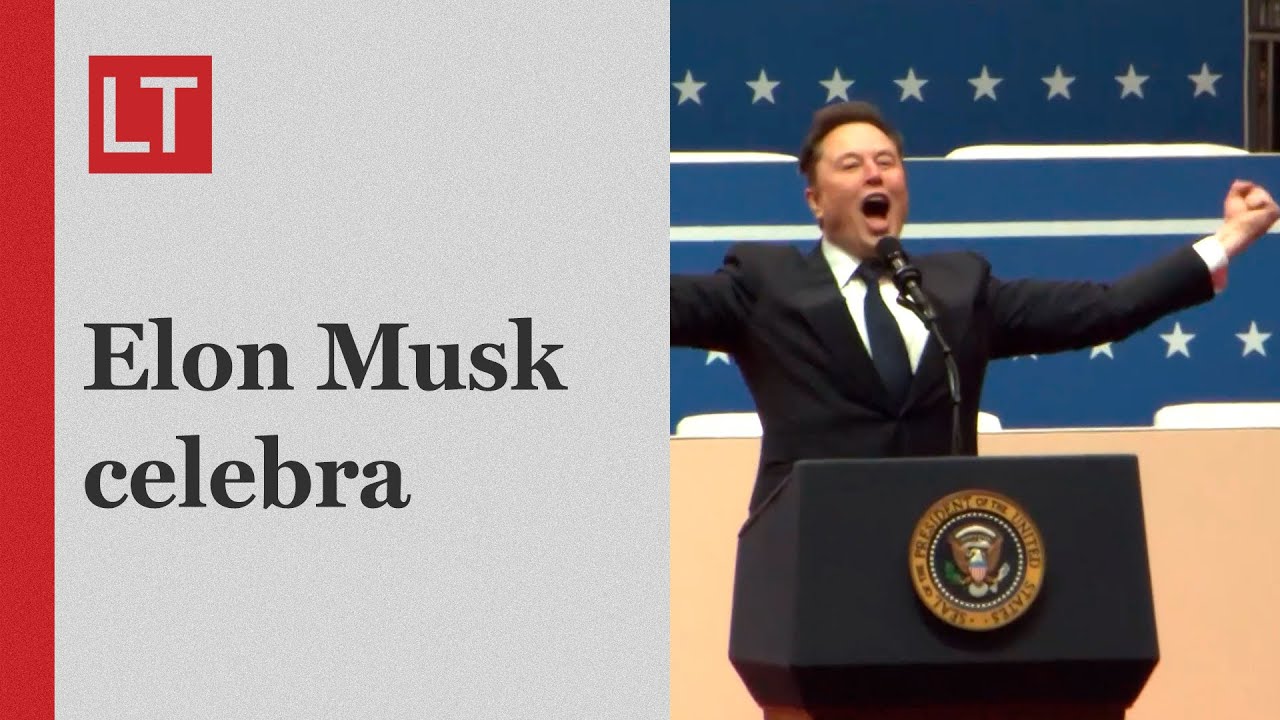 El baile de Elon Musk y su discurso tras asumir Donald Trump