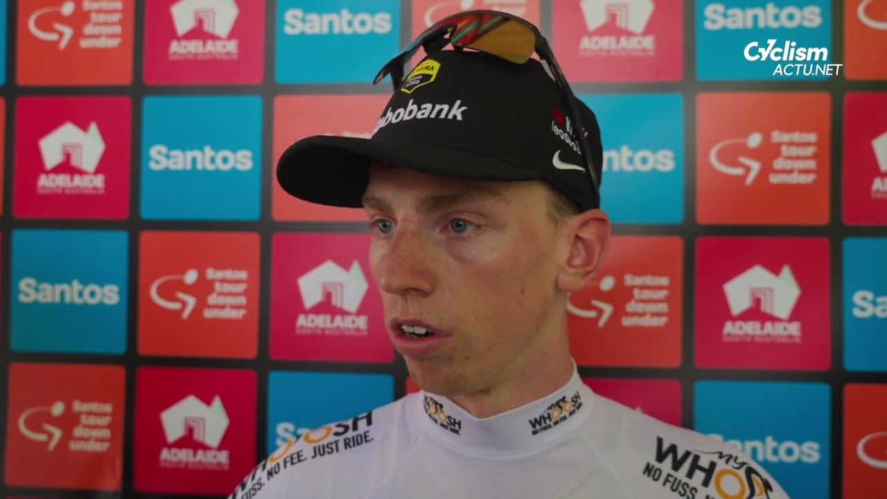 Santos Tour Down Under 2026 - Matthew Brennan (Visma Lease a Bike) after stage 1