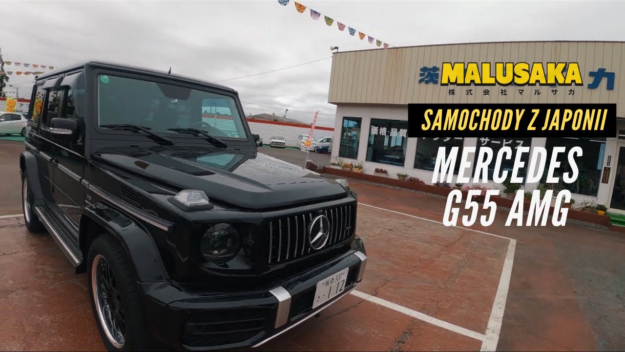 Mercedes G55 AMG - Samochody z Japonii