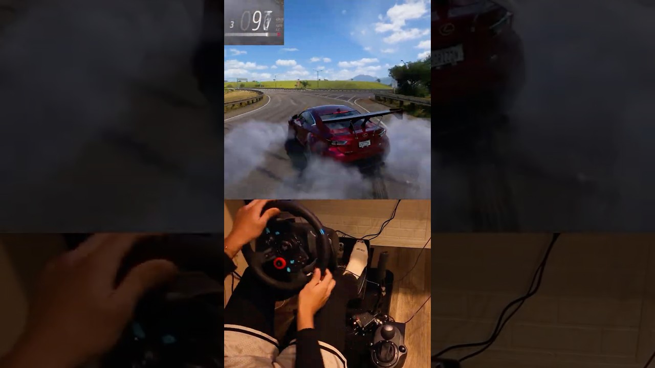 The Lexus gave it everything… but it wasn’t enough / Logitech G29 