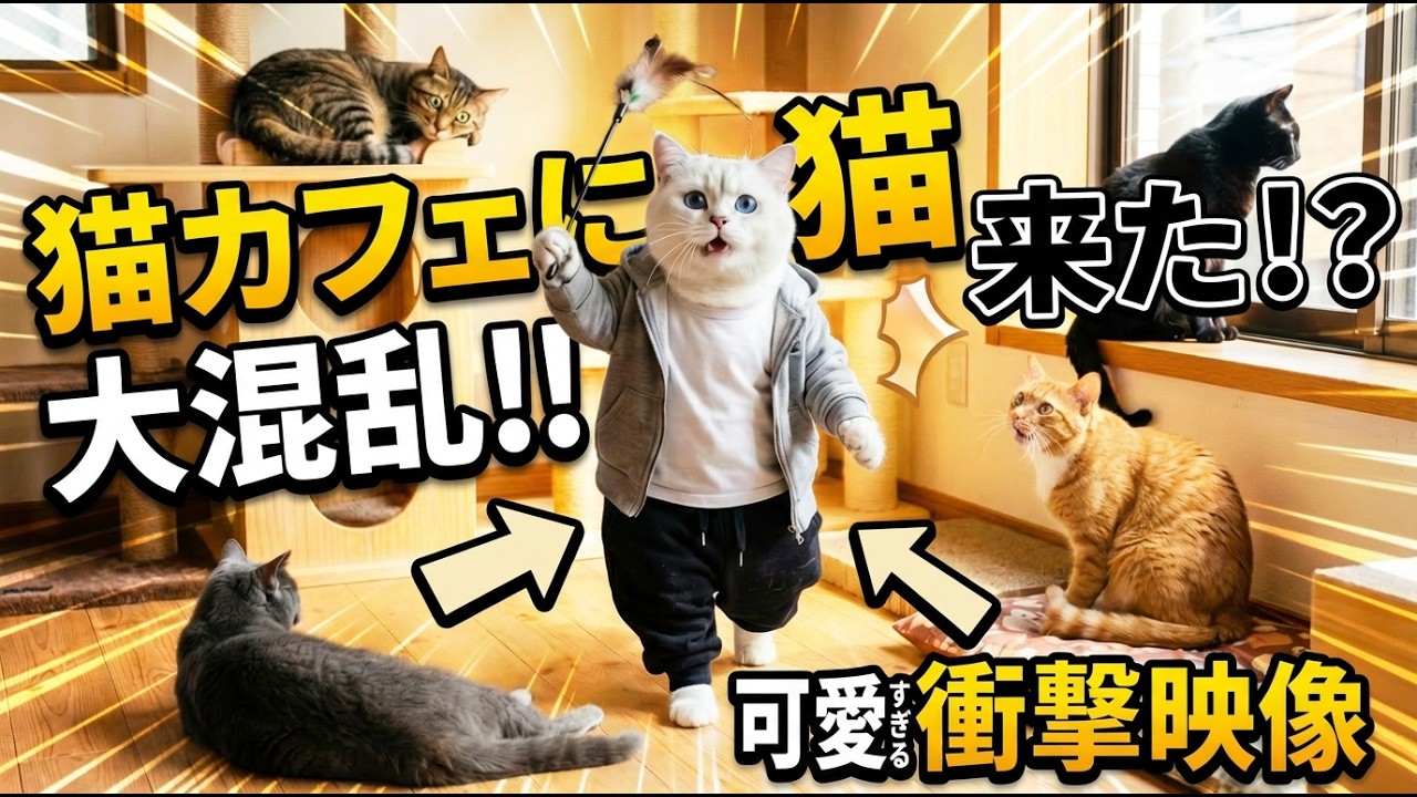 猫が猫カフェに行った話