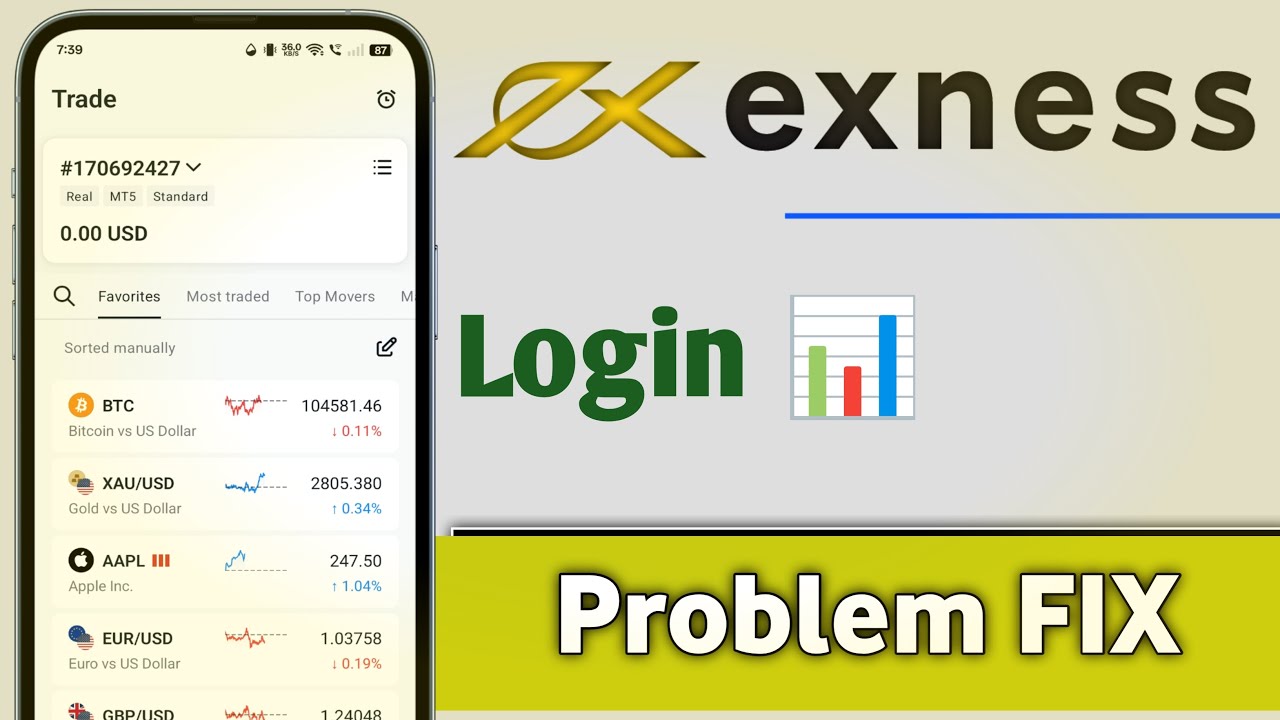 Exness Go App Login Problem Solve