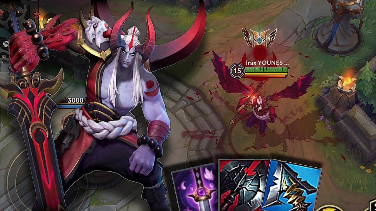 Aatrox wild rift : Aatrox Vs his brother Raast who will win the match ? 🔥