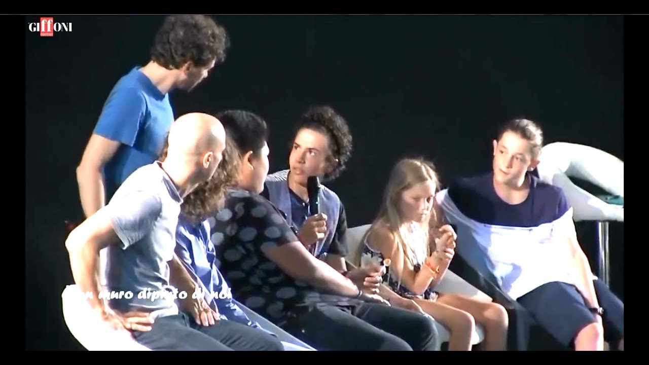 Mirko Trovato al Giffoni 2016 - INCONTRO CON LA GIURIA