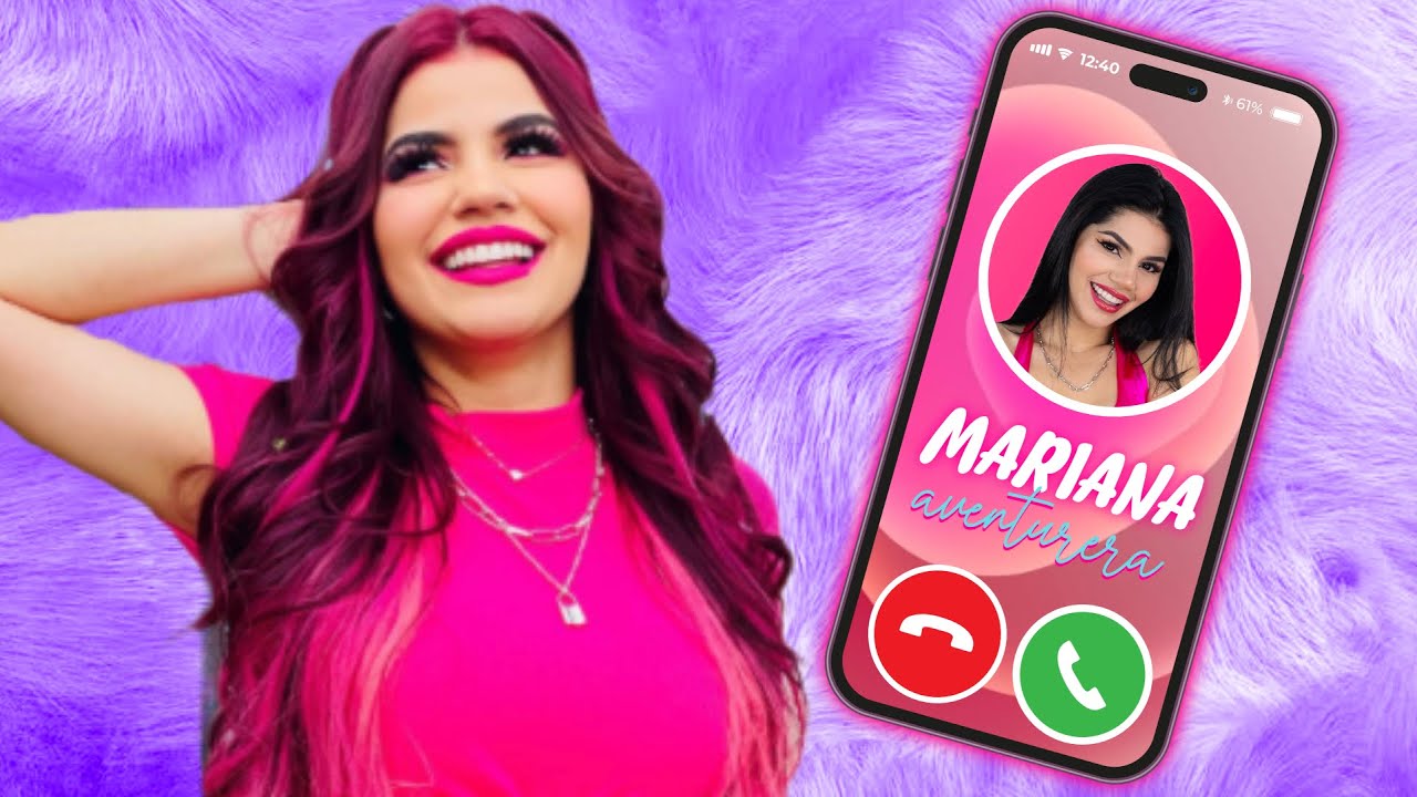 LLAMADA DE MARIANA AVENTURERA 📞🩷 QUIERO CONOCERTE Y JUGAR CONTIGO ✨📞