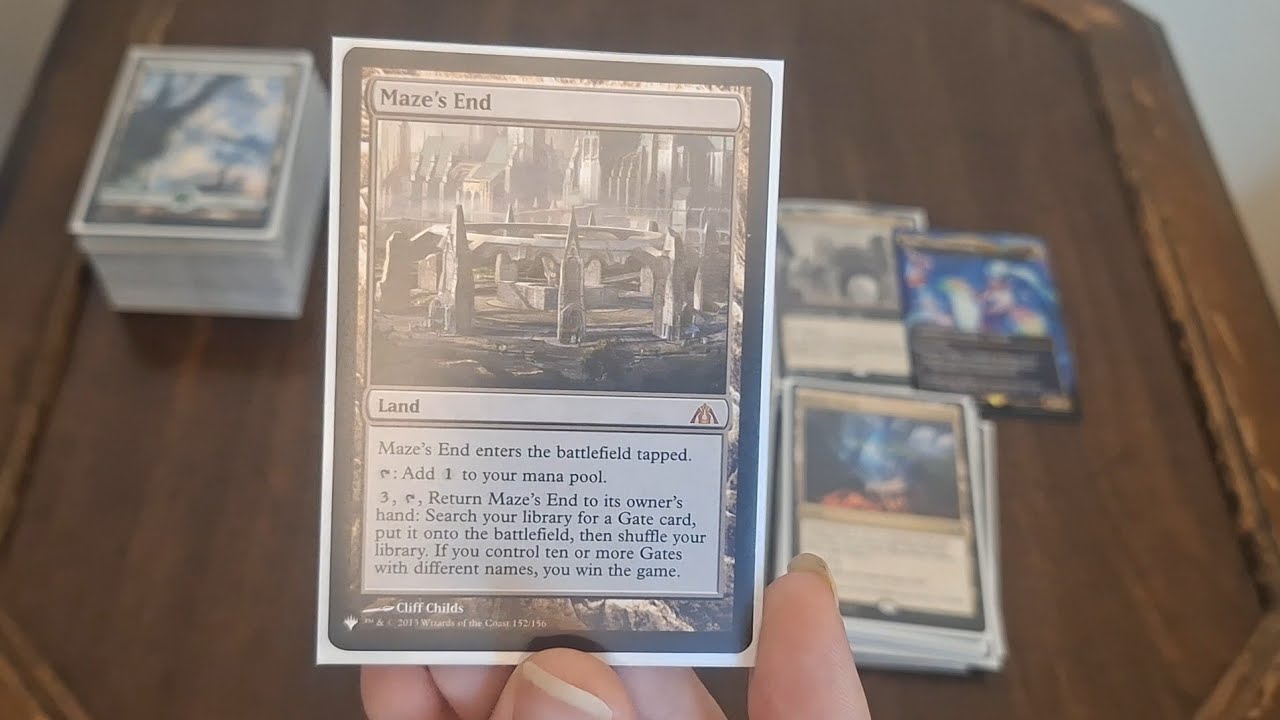 Librarian's Lockbox: Maze's end / gates deck